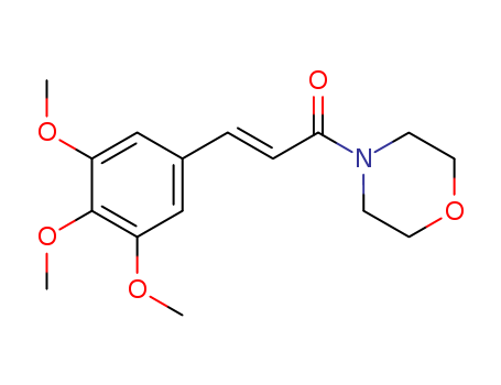 4-[1-Oxo-3-(3,4,5-trimethoxyphenyl)-2-propenyl]morpholine