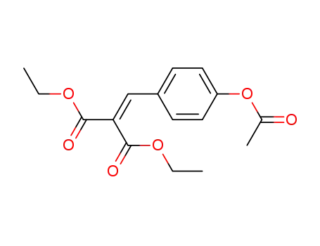 diethyl (4-(acetyloxy)benzylidene)propanedioate