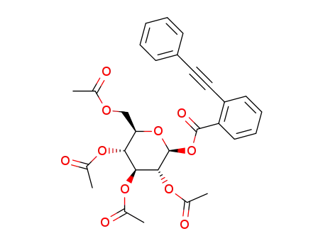 per-O-acetyl-D-glucopyranosyl-o-(phenylethynyl)benzoate