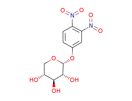 Molecular Structure of 1423072-16-5 (3,4-dinitrophenyl-α-D-xylopyranoside)