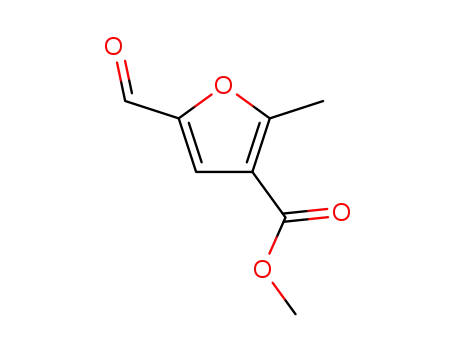 Molecular Structure of 81661-26-9 (METHYL 5-FORMYL-2-METHYL-3-FUROATE)