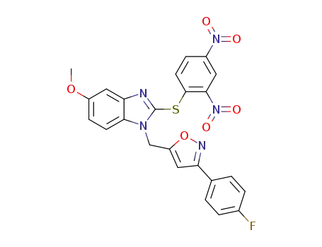 C<sub>24</sub>H<sub>16</sub>FN<sub>5</sub>O<sub>6</sub>S