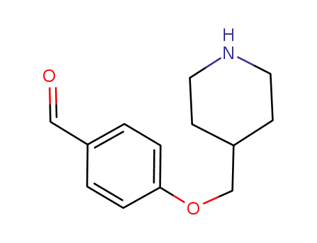 4-piperidin-4-ylmethoxybenzaldehyde