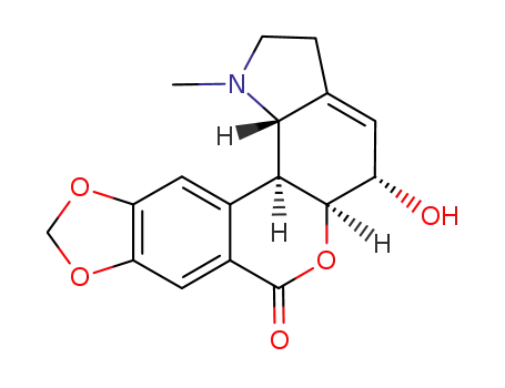 Molecular Structure of 477-17-8 (hippeastrine)