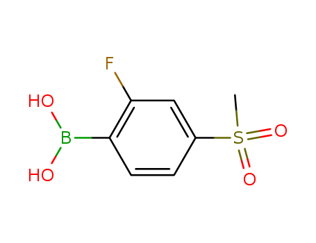 2-Fluoro-4-(methylsulfonyl)phenylboronicAcid