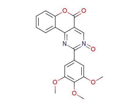 5-oxo-2-(3, 4, 5-trimethoxyphenyl)-5H-chromeno[4,3-d]pyrimidine-3-oxide