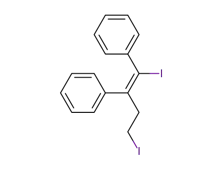 Benzene, 1,1'-[(1E)-1-iodo-2-(2-iodoethyl)-1,2-ethenediyl]bis-