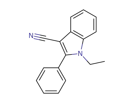1-Ethyl-2-phenyl-1H-indole-3-carbonitrile