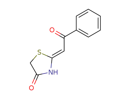4-Thiazolidinone, 2-(2-oxo-2-phenylethylidene)-, (2Z)-
