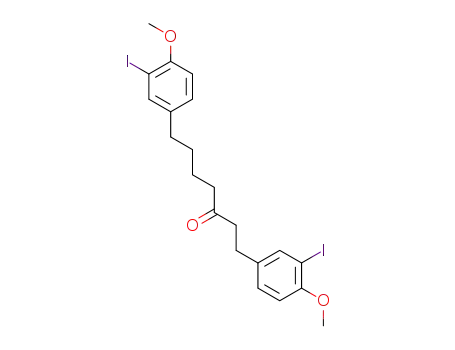 1,7-bis-(3-iodo-4-methoxyphenyl)-heptan-3-one