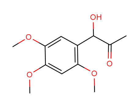 Molecular Structure of 1422453-77-7 (1-hydroxy-1-(2,4,5-trimethoxyphenyl)propan-2-one)