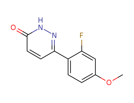 6-(2-Fluoro-4-methoxyphenyl)pyridazin-3(2H)-one