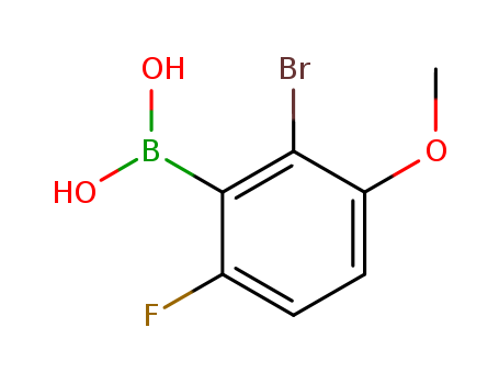 2-Bromo-6-fluoro-3-methoxyphenylboronic acid