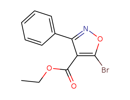 ethyl 5-bromo-3-phenylisoxazole-4-carboxylate