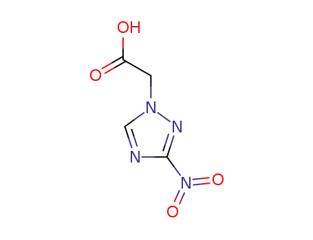 Molecular Structure of 116419-36-4 ((3-NITRO-[1,2,4]TRIAZOL-1-YL)-ACETIC ACID)
