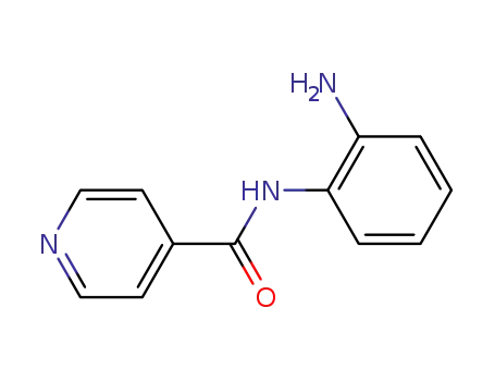 Molecular Structure of 105101-25-5 (N-(2-AMINO-PHENYL)-ISONICOTINAMIDE)