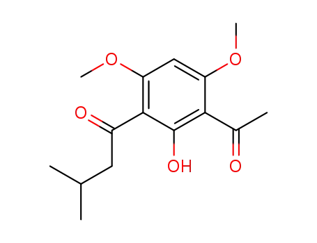 1-(3-acetyl-2-hydroxy-4,6-dimethoxyphenyl)-3-methyl-1-butanone