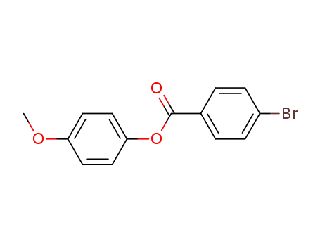 Molecular Structure of 134022-43-8 (4-methoxyphenyl 4-bromobenzoate)