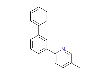Molecular Structure of 1414352-90-1 (2-([1,1'-biphenyl]-3-yl)-4,5-dimethylpyridine)