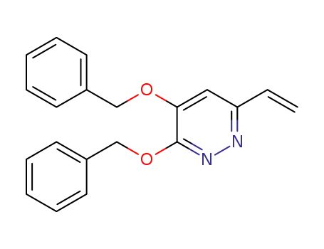 3,4-bis(benzyloxy)-6-ethenylpyridazine