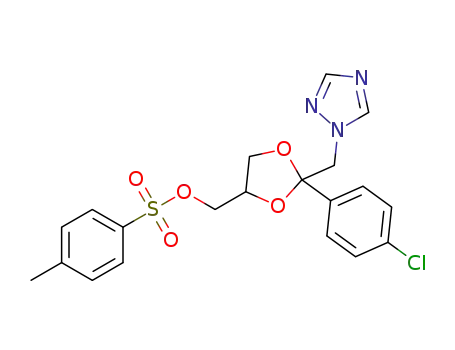 toluene-4-sulfonic acid 2-(4-chlorophenyl)-2-1H-[1,2,4]triazole-1-ylmethyl-[1,3]dioxolan-4-ylmethyl ester