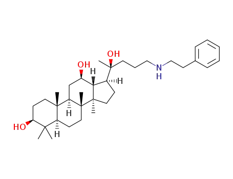 (3S,8R,10R,12R,14R,17S)-17-((S)-2-hydroxy-5-(phenethylamino)pentan-2-yl)-4,4,8,10,14-pentamethylhexadecahydro-1H-cyclopenta[a]phenanthrene-3,12-diol
