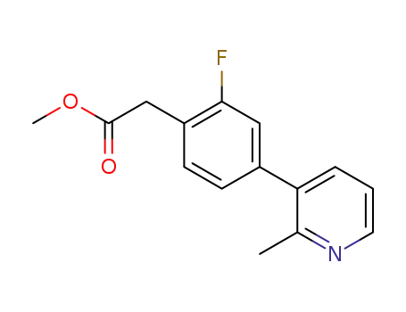 methyl 2-(2-fluoro-4-(2-methylpyridin-3-yl)phenyl)acetate
