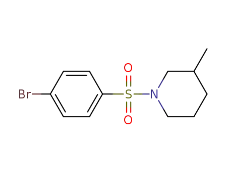 1-[(4-bromophenyl)sulfonyl]-3-methylpiperidine