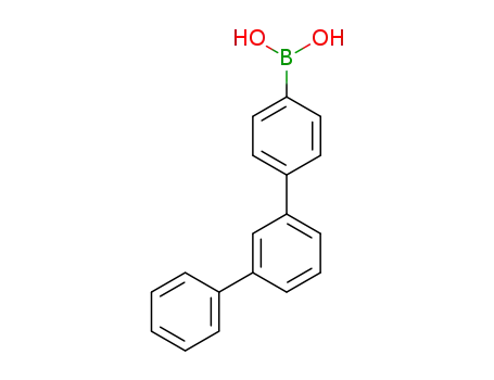 Molecular Structure of 1191061-81-0 ([1,1':3',1''-terphenyl]-4-ylboronic acid)