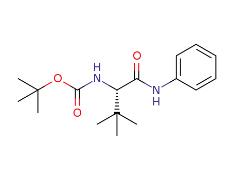 (S)-tert-butyl 3,3-dimethyl-1-oxo-1-(phenylamino)butan-2-ylcarbamate