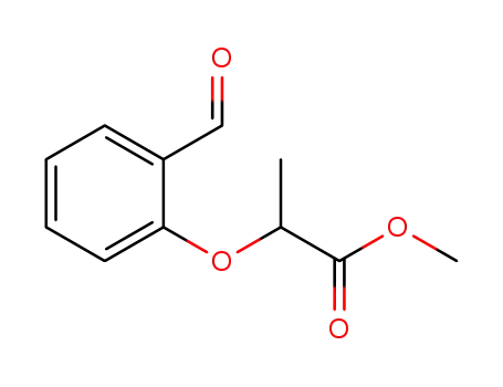 Molecular Structure of 140451-38-3 (METHYL 2-(3-FORMYLPHENOXY)PROPIONATE)