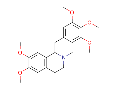 6,7-dimethoxy-2-methyl-1-(3,4,5-trimethoxybenzyl)-1,2,3,4-tetrahydroisoquinoline CAS No.24734-71-2