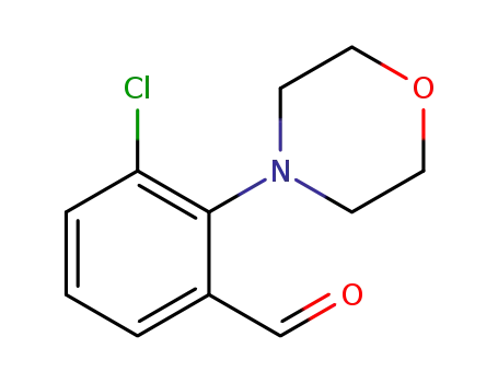 3-chloro-2-(morpholin-4-yl)benzaldehyde