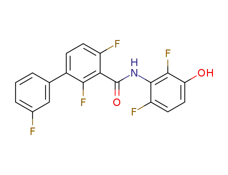 N-(2,6-difluoro-3-hydroxy-phenyl)-2,6-difluoro-3-(3-fluorophenyl)benzamide