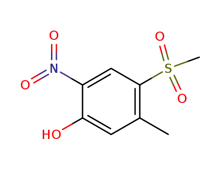 5-methyl-4-(methylsulfonyl)-2-nitrophenol