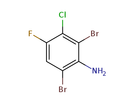 2,6-dibromo-3-chloro-4-fluorobenzenamine