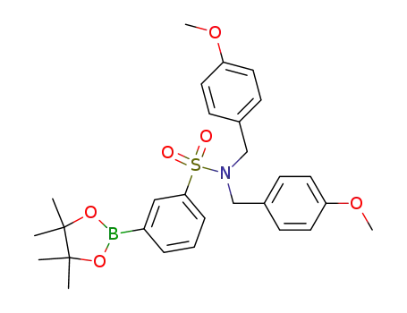N,N-bis-(4-methoxy-benzyl)-3-(4,4,5,5-tetramethyl-[1,3,2]dioxaborolan-2-yl)-benzenesulfonamide