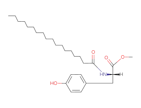 Molecular Structure of 122445-70-9 (N-stearoyltyrosine methyl ester)