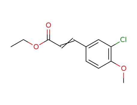 3-Chlor-4-methoxy-zimtsaeure-ethylester
