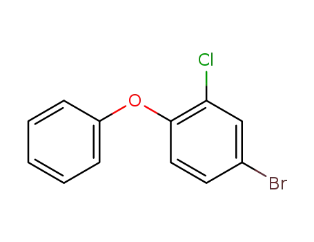Molecular Structure of 364354-02-9 (4-bromo-2-chloro-1-phenoxybenzene)