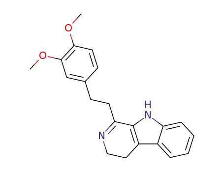 1-(3,4-dimethoxy-phenethyl)-4,9-dihydro-3<i>H</i>-β-carboline