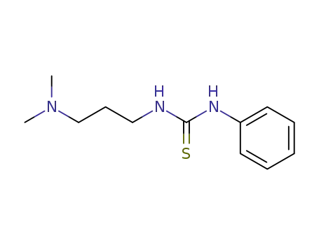 Molecular Structure of 722-04-3 (Thiourea, N-[3-(dimethylamino)propyl]-N'-phenyl-)