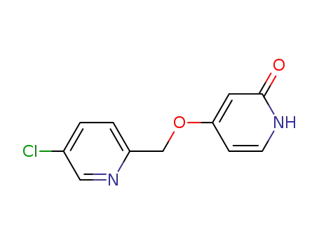 4-{[(5-chloro-2-pyridinyl)Methyl]oxy}-2(1H)-pyridinone