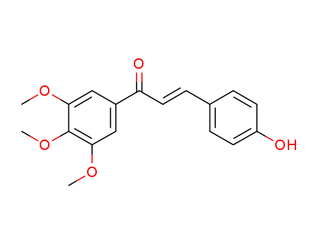(E)-3-(4-hydroxyphenyl)-1-(3,4,5-trimethoxyphenyl)prop-2-en-1-one