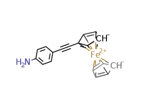 1-(ferroceneylethynyl)-4-(amino)benzene
