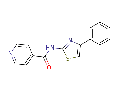 N-2-isonicotinoyl-4-phenyl-thiazol-2-amine
