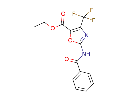 ethyl 2-benzamido-4-(trifluoromethyl)oxazole-5-carboxylate