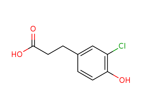 Benzenepropanoic acid, 3-chloro-4-hydroxy-