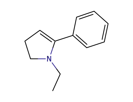 Molecular Structure of 1109230-81-0 (1-ethyl-5-phenyl-2,3-dihydropyrrole)