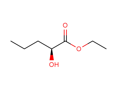 Molecular Structure of 88945-70-4 ((S)-Ethyl-2-hydroxypentanoate)